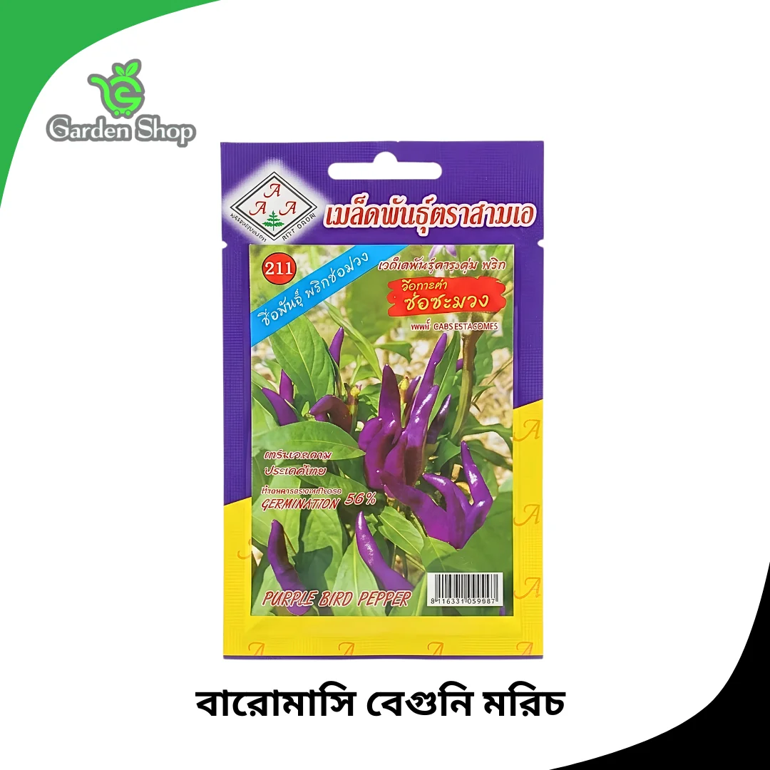 পার্পল বার্ড মরিচ বীজ